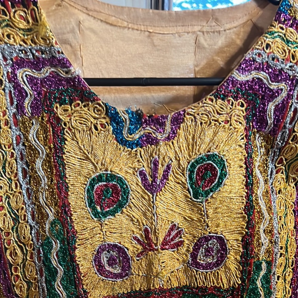 Palestinian Dress Embroidered thobe/ A3ba